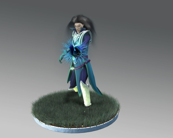 ma rigged - Wizard by studio Lab