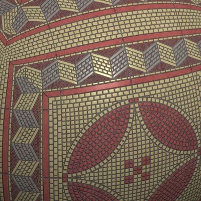 Mosaic floor #01 Texture