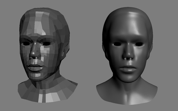 head 3d model - Head by dentonvanzan