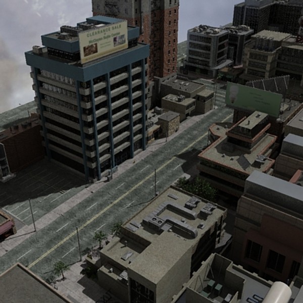 set stop max - High Res Commercial City Block by dastolidigital