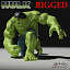 Hulk Rigged