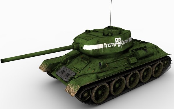 T-34-85 c4d mograph.rar 3D Models