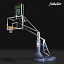 Basketball rim STD mat