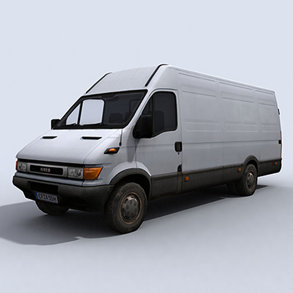 van 3d model - Van 1 by papillon