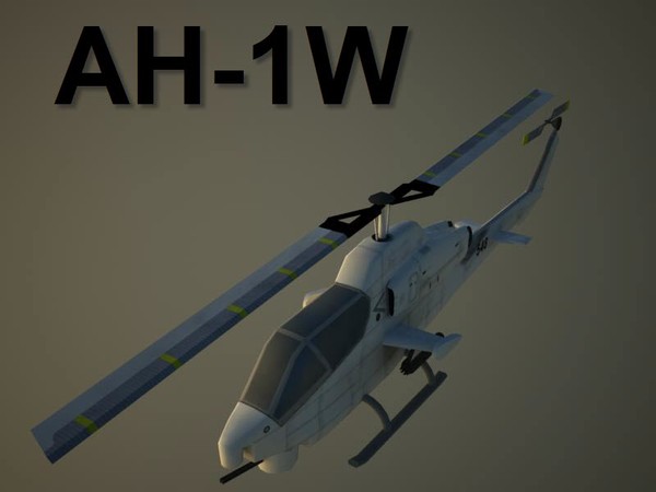 AH-1W SuperCobra 3D Models