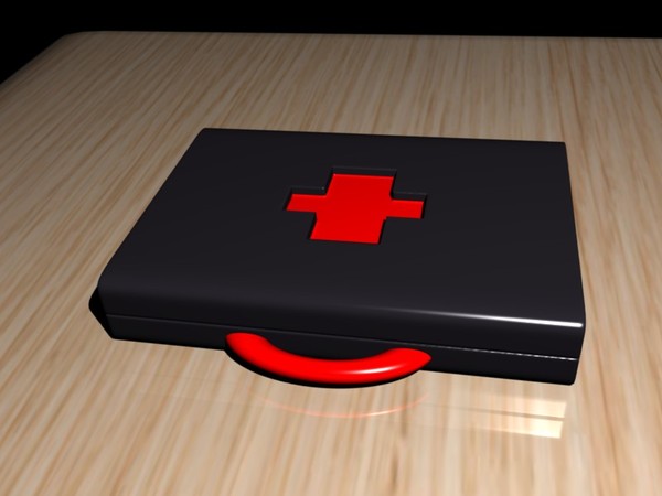 3d aid kit - Med kit / First Aid Kit by NecrosDk