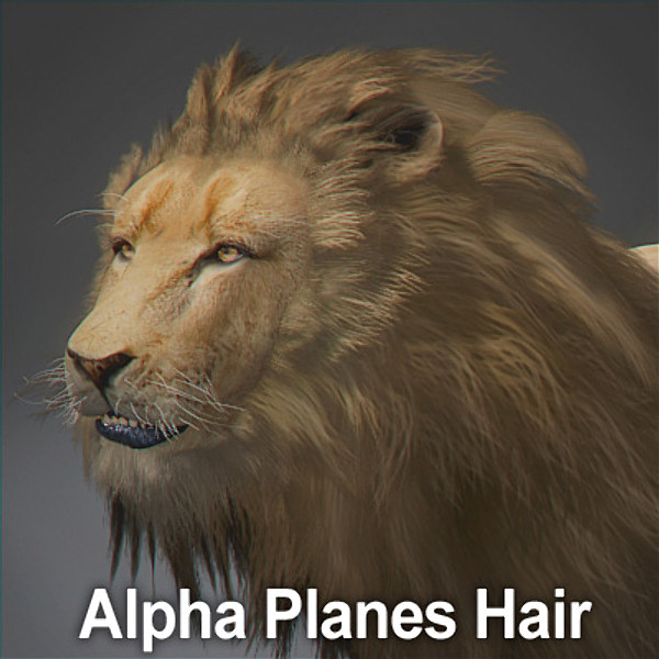 3ds max lion fur - Lion Animated by NONECG