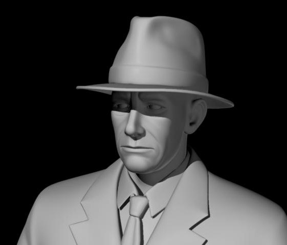 Human Model, 3 variations, ma, mb, obj formats