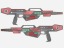 laser rifle low poly