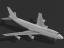 B 747-200 airplane