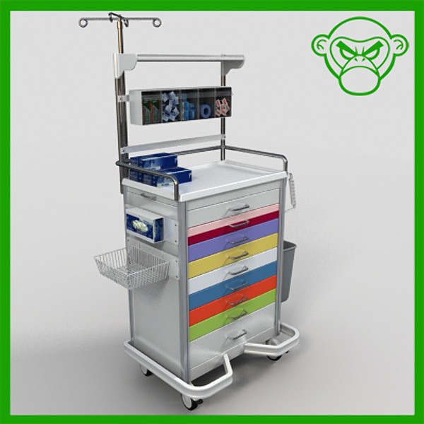 medical supply cart 1
