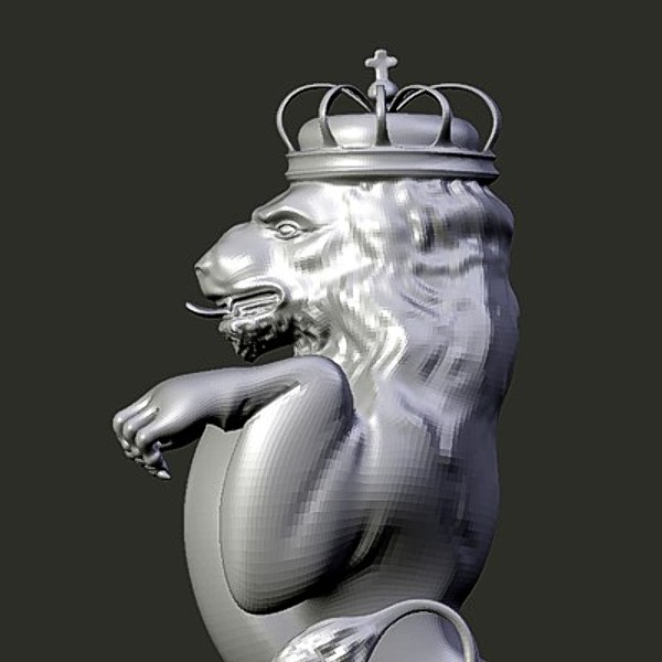 Lion figurehead 3D Models