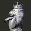 Lion figurehead