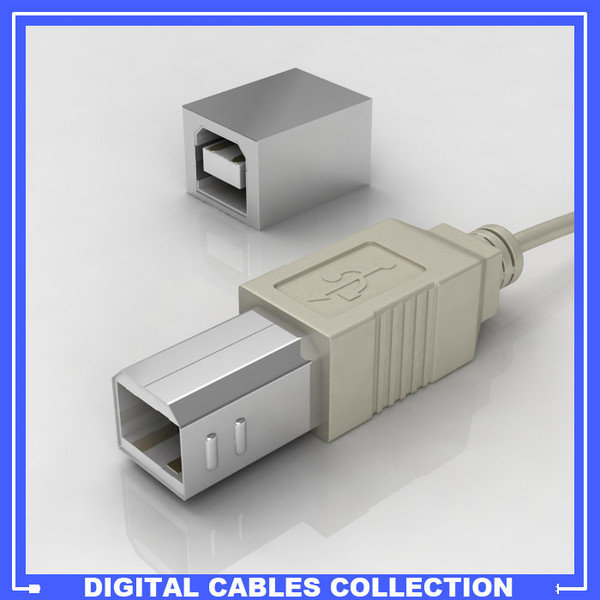 USB Printer Type B Connector Male/Female