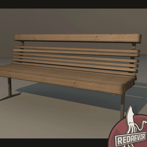 Wood Bench