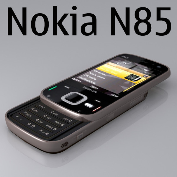 Nokia N85 (Raw) 3D Models