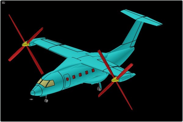 Augusta-Westland Erica Tilt Rotor Concept