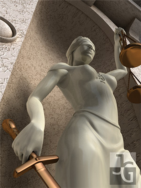 Lady Justice V1 3D Models