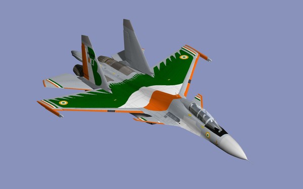 SU-30MKI 3D Models