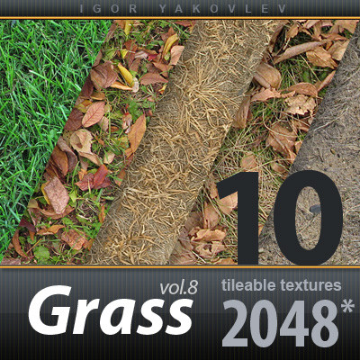 Grass Textures 2048x2048 vol.8