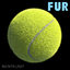 Tennis ball - furry