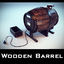Wooden Barrel