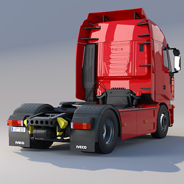 3d model new iveco stralis - New IVECO Stralis by ArqArt3D