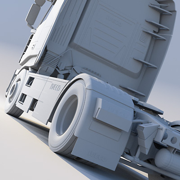 3d model new iveco stralis - New IVECO Stralis by ArqArt3D