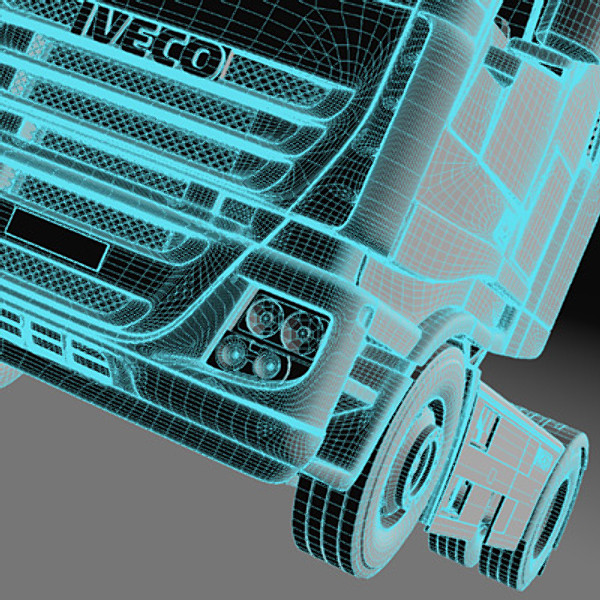 3d model new iveco stralis - New IVECO Stralis by ArqArt3D