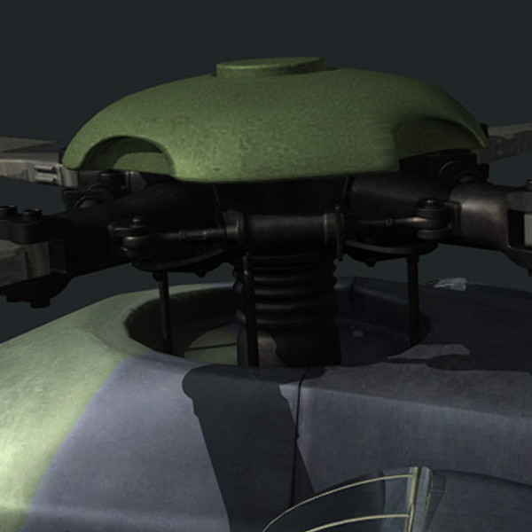 european helicopter nh90 3d model - NH90 helicopter (GER) by earth art