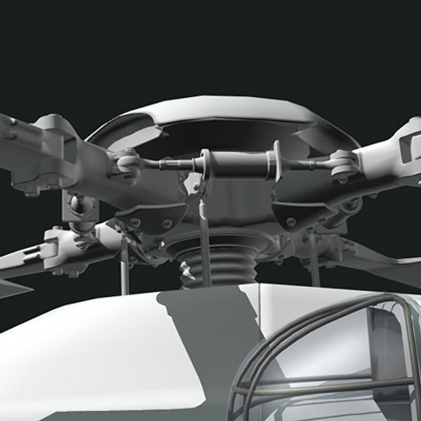 european helicopter nh90 3d model - NH90 helicopter (GER) by earth art
