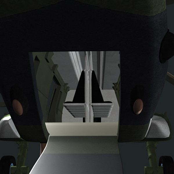european helicopter nh90 3d model - NH90 helicopter (GER) by earth art