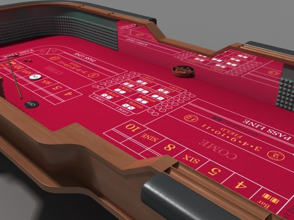 craps table 3d max - craps_table(MAX).zip by monkeyodoom