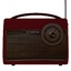 low poly vintage radio, old, 1940 retro