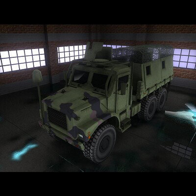 mk 23 mtvr army 3d 3ds - MK 23 MTVR US Army by PerspectX