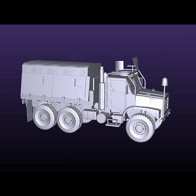 mk 23 mtvr army 3d 3ds - MK 23 MTVR US Army by PerspectX