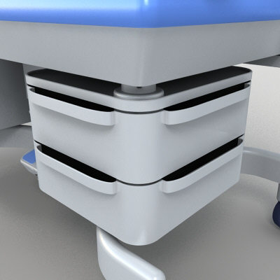 3d infant incubator model - infant incubator by monkeyodoom