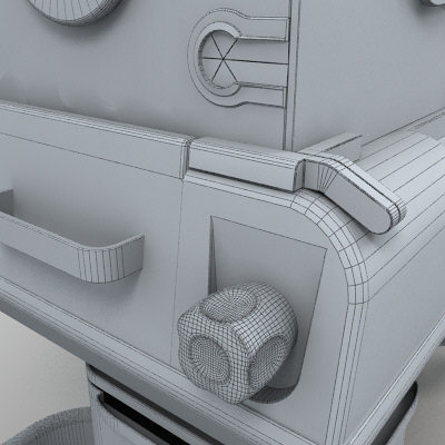 3d infant incubator model - infant incubator by monkeyodoom