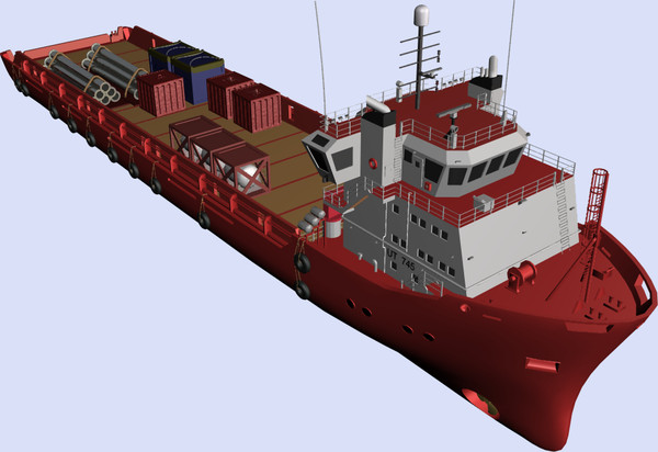 Platform Supply Vessel UT745.zip