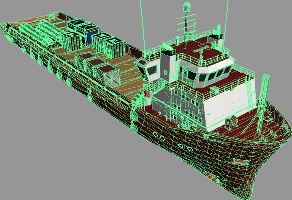 Platform Supply Vessel UT745.zip
