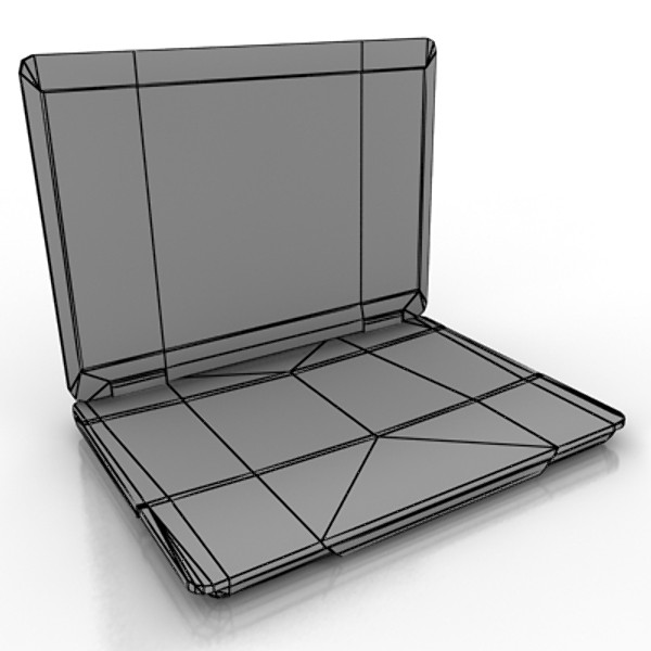 laptop pc 3d max - PC laptop 2 by StepanProkop