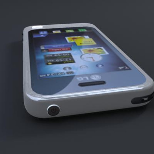 obj lg gd510 - LG GD510 by Shah Jahan 3D