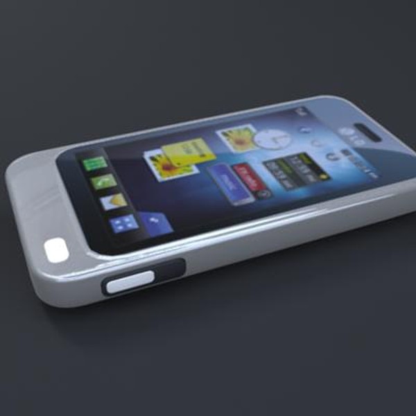obj lg gd510 - LG GD510 by Shah Jahan 3D