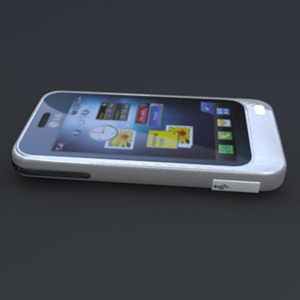 obj lg gd510 - LG GD510 by Shah Jahan 3D