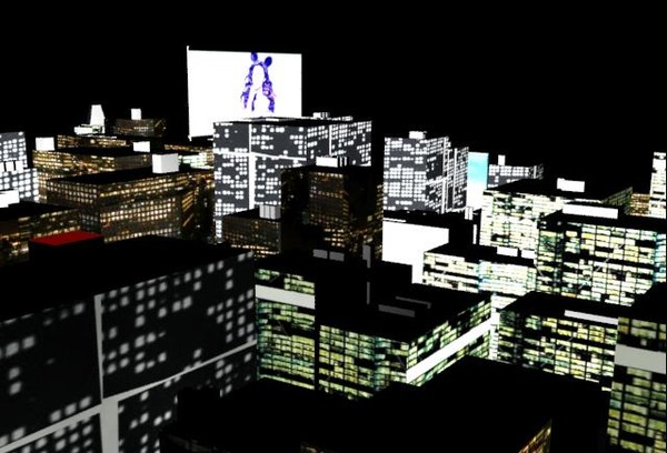 3d obj night city - Night City by Interu2x
