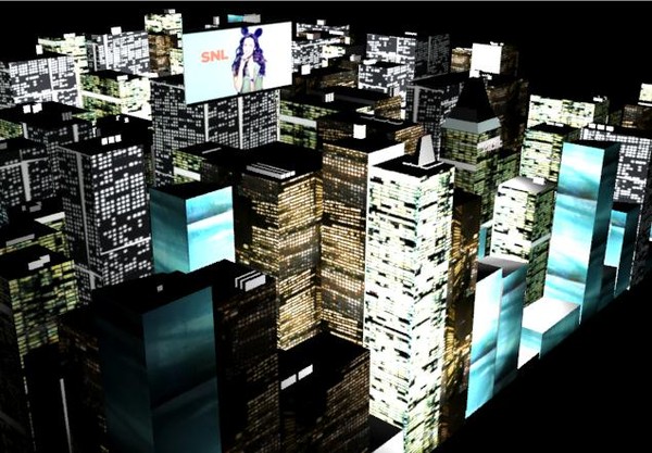 3d obj night city - Night City by Interu2x