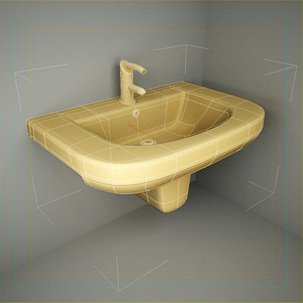 3ds washbasin - Washbasin by QLEE