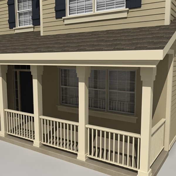 3d house - house_29 by monkeyodoom