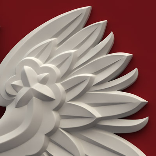 coat arms poland 3d model - State Seal of Poland by Igor Yakovlev
