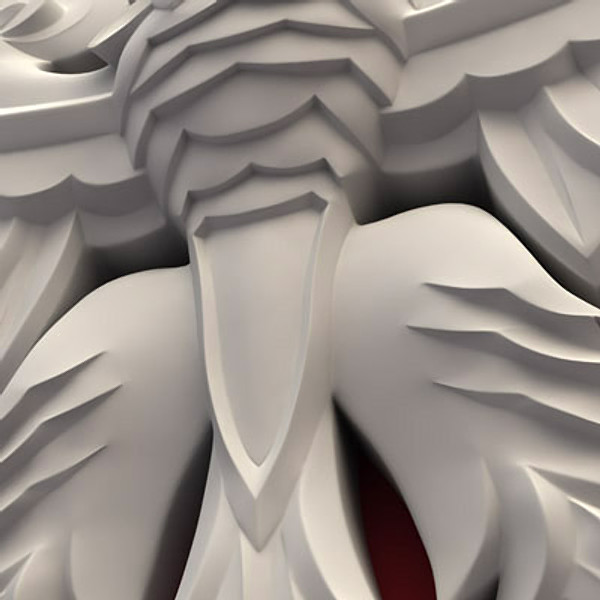 coat arms poland 3d model - State Seal of Poland by Igor Yakovlev